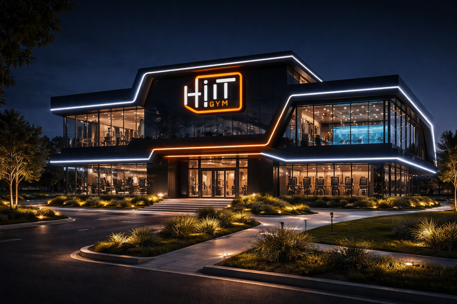 Imagem de um ginásio